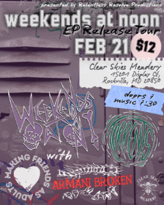 Alt Rock/Punk Night @ Clear Skies Meadery