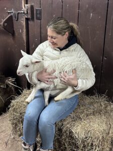 Animal Cuddling at East Oaks Farm