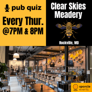 Clear Skies Trivia Night