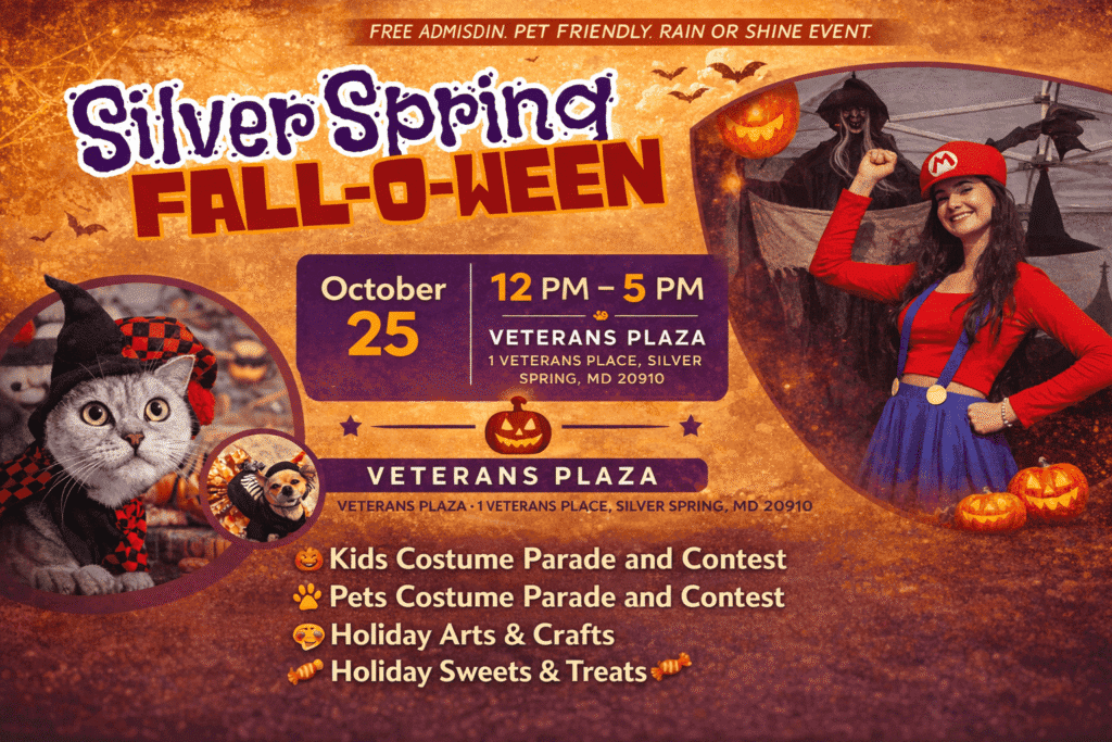 Silver Spring Fall-O-Ween at Veterans Plaza in Maryland