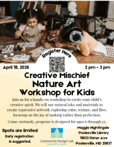 Creative Mischief Nature Art Workshop for Kids