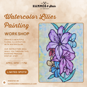 Watercolor Lilies Workshop