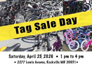Tag Sale at the Rockville Bike Hub