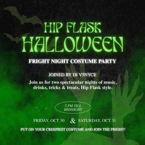 Hip Flask Halloween: Fright Night Costume Party
