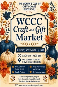 2026 WCCC Artisan Market
