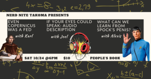 Nerd Nite Takoma: October Edition